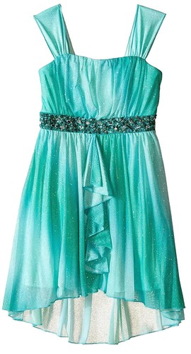My Michelle Women's Blue Dress - Size Small - Floral Embroidery- Flare  Sleeves | eBay