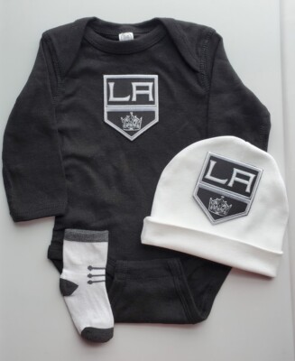 LA Kings baby/newborn clothes LA Kings hockey baby gift Kings baby/newborn 