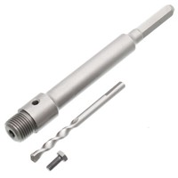 Hex Adapter 200 Mm FüR Bohrkronen Mit M22 Mit Zentrierbohrer Bohrmaschine