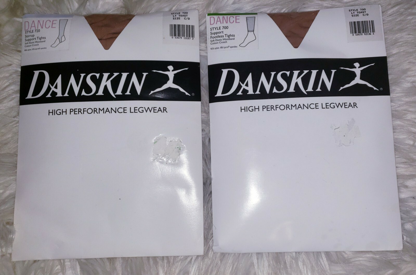 ALTRA Leggings Danskin taglia C D nuovi stirpe altri nudi regolari