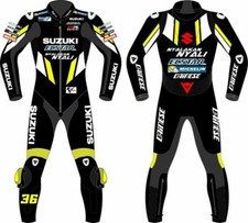 Suzuki GSXR Herren Motorrad Lederkombi Jacke Hose Racer Rüstungsschutz