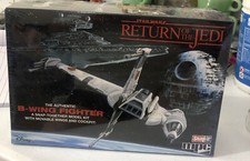 MPC STAR WARS RETURN OF THE JEDI B-WING FIGHTER (SNAP) 1:144 SCALE MODEL KIT NEW