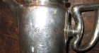 Gorham Vintage Silver Soldered Zepplin Creamer Wheeler Hospital Gilroy Calif CA. — photo 5