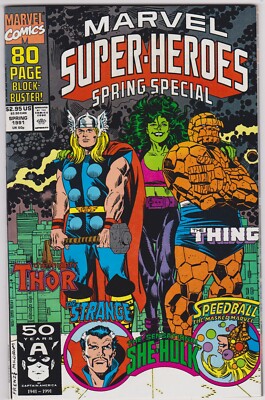Marvel Superheroes 1991 Spring Special 80 Page issue Fantastic Four