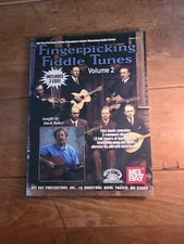 Fingerpicking Fiddle Tunes Volume 2 by Duck Baker New Book & 3 CDs (1912)
