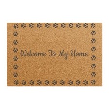 Puppy paw Welcome Doormat