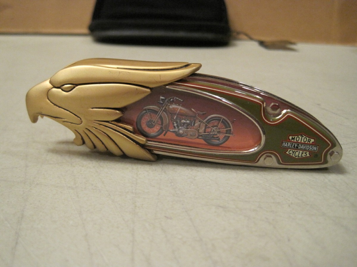 Harley Davidson Frankln Mint Model 74 Folding Pocket Knife With
