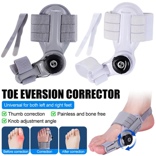 Corrector de férula de juanete Hallux Valgus enderezador separador de dedos soporte unisex - Imagen 2 de 28