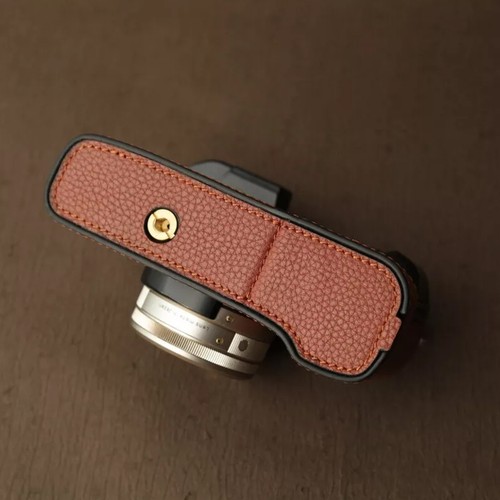 Genuine Real Leather Camera Bag Case Cover Grip Strap Protect for Contax G2 G1 - Picture 5 of 17