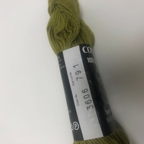TAHKI YARNS COTTON CLASSIC Yarn Mercerized green 108yd 1.75oz / 100m 50g GREECE - Picture 3 of 10