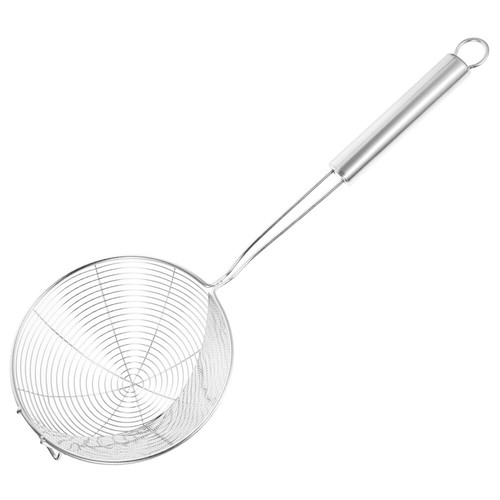 3 Pezzi Cucchiaio da Cucina in Acciaio Inox Cucchiaio da Schiuma Scanalato Stoviglie - Foto 10 di 12