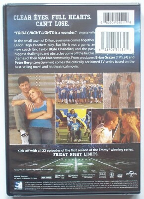NEW DVD TV Series - FRIDAY NIGHT LIGHTS - SEASON 1, ONE - 22