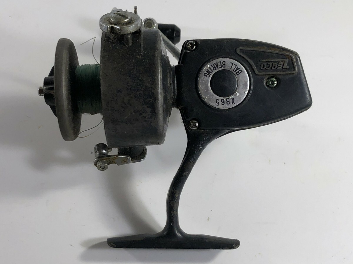 Vintage ZEBCO XB65 Made In Japan Spinning Reel Fishing Gear Works