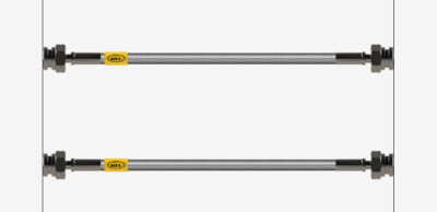 REAR HEL Performance Braided Brake Lines Hoses For Audi TT RS 2.5 R5 TFSi 09-