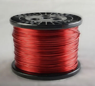 Xuulan Filo Magnetico For Avvolgimento Smaltato In Rame 1 8AWG 44AWG 39AWG 22AWG 0.0 Filo Rosso Da 8mm 0.41mm 0.12mm 0.3mm QA-1/155 For Induttori (Color : OD 0.14mm, Size : Weight 100g - Foto 10