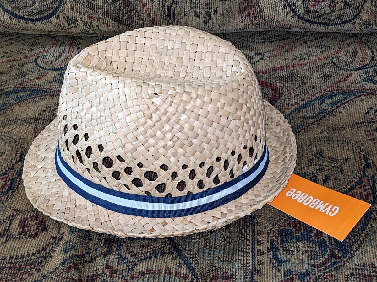 Gymboree Quilted Nautical‎ Theme Fedora Hat. Quilty Fedora Hat | Wool Hat | Eric Javits | Eric Javits main image 3
