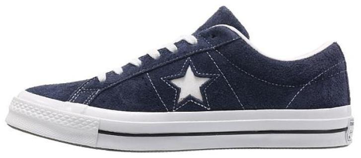 Converse One Star Ox Premium Suede Dark Blue for Sale