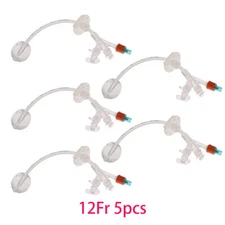 New Disposable Medical Abdominal Belt Feeding PEG Tube Gastrostomy Silicone 14Fr