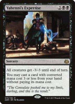 Yahenni's Expertise MTG Aether Revolt R NM x1 - Magic Card