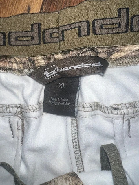 New Banded Wader Pants Fleece XL Realtree Max-5 Camo Duck Hunting - Image 3 of 4