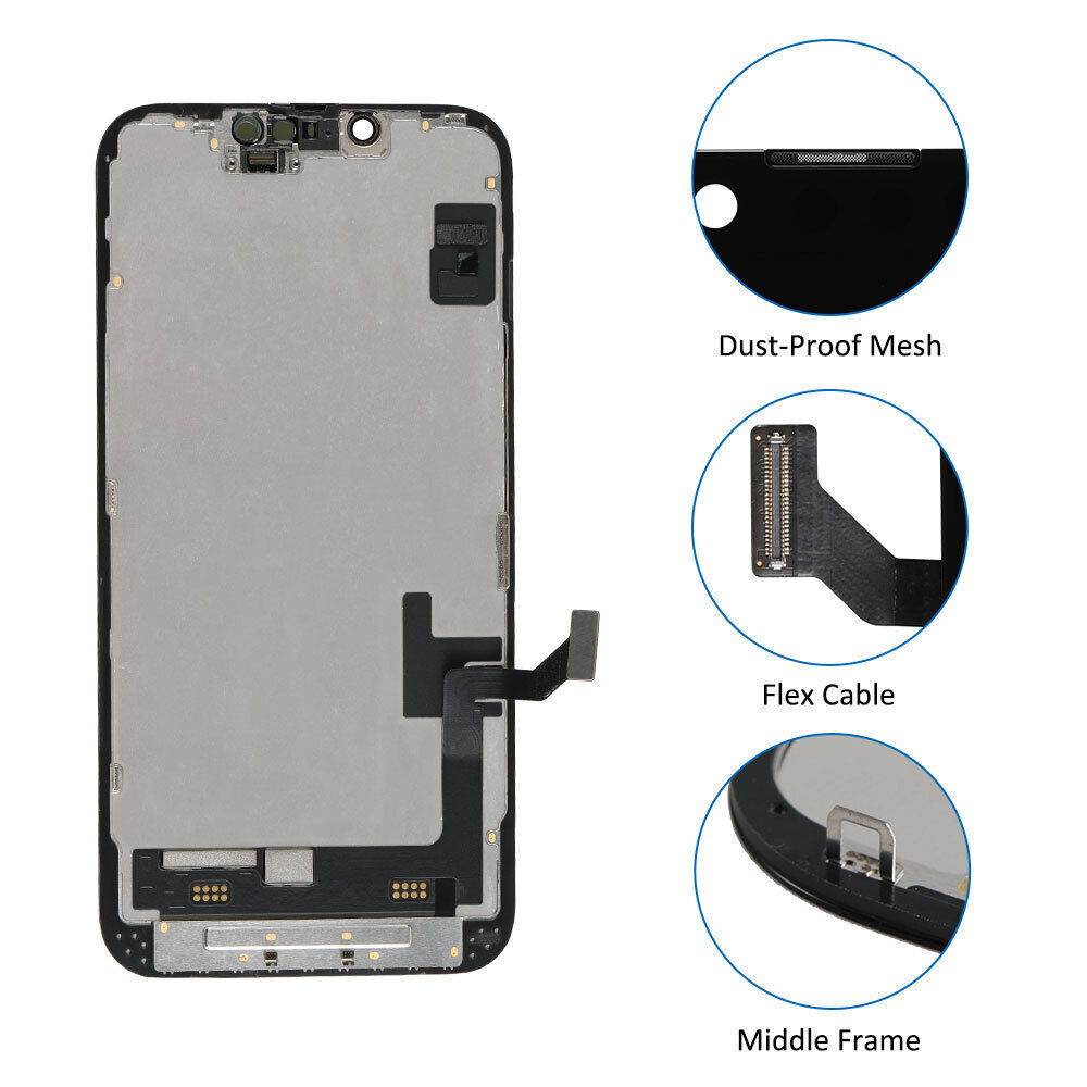 iPhone - wtrmlnlv555 Incell / TFT For Apple iPhone 14 LCD Display Touch Screen