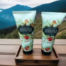 2-Pack Beekman 1802 Goat Milk Hand Cream in APRICOT & HONEY TEA 3.4oz New Sealed