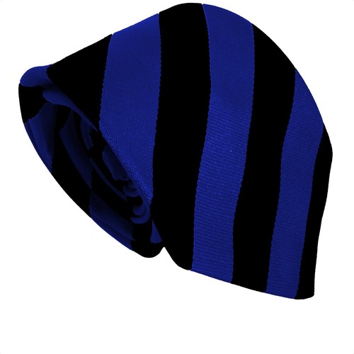 High School Seniors Tie Equal Stripes Block Stripe 11-16 Year Olds Made in UK - Picture 23 of 24