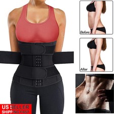 Women Weight Loss Waist Trainer Sauna Sweat Belts Body Shaper Tummy Slim Girdles