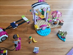 41316 Lego Friends Andreas Race Boat Transporter Like New Complete