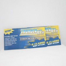 JOHNNY LIGHTNING T-JET 500 SLOT CAR HO SCALE " 2 " JEWEL CASE SLEEVES/CARDS