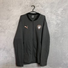 Manchester City Training Jacket With Zipped Puma Polyester Mens Size XL