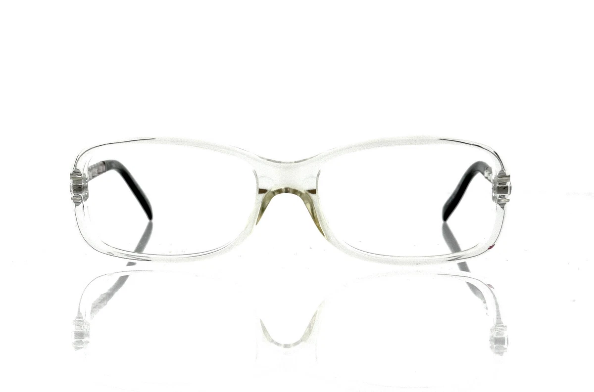 CHANEL CH 3134-H 660 52mm Clear Transparent Eyeglasses Frames Only Italy A