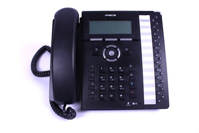 Ericsson-LG IP-Telefon 8830E Schnurgebunden Schwarz mit Ständer ohne Netzteil