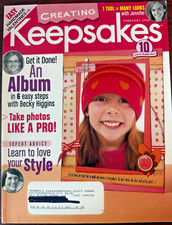 Creating Keepsakes Magazine - February 2006 - Vintage  NLA - NEW 