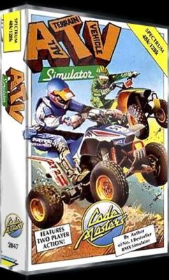Sinclair ZX Spectrum 48K Spiel ATV Simulator Codemasters Getestet & Funktioniert