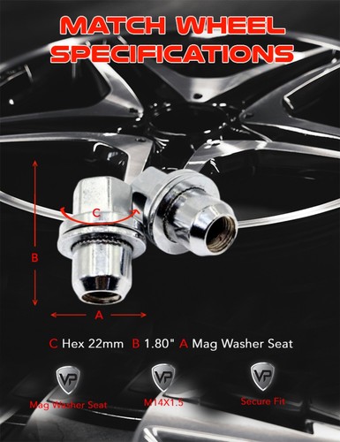 20 2006-2020 1.84" Range Rover Sport HSE Supercharged OEM Replacement Lug Nuts - Picture 5 of 8