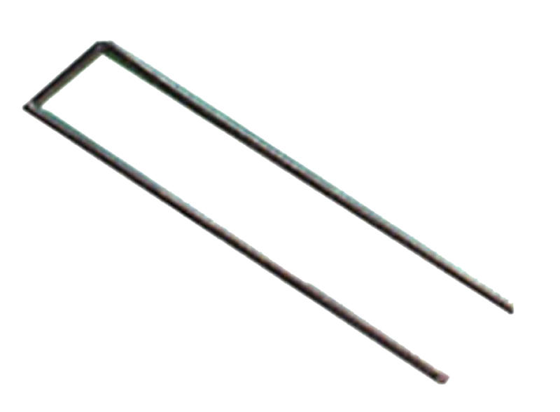 250 x picchetti ad U zincati fissaggio rete telo a terra orto giardino ARRIGONI