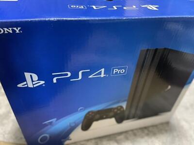 PS4 PlayStation 4 Pro CUH-7200BB01 Jet Black 1TB Console Black Sony w/  Software | eBay