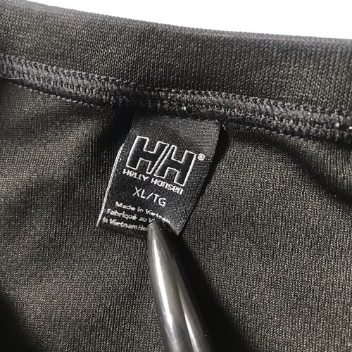 Helly Hansen Womens XL Dry Black Lifa Stripe Long Sleeve Base Polypropylene EUC - Picture 3 of 7
