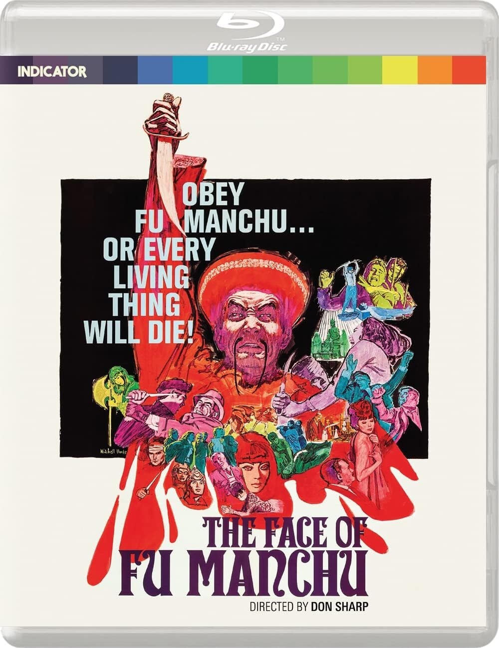 The Face Of Fu Manchu Blu-ray - New & Sealed - Christopher Lee