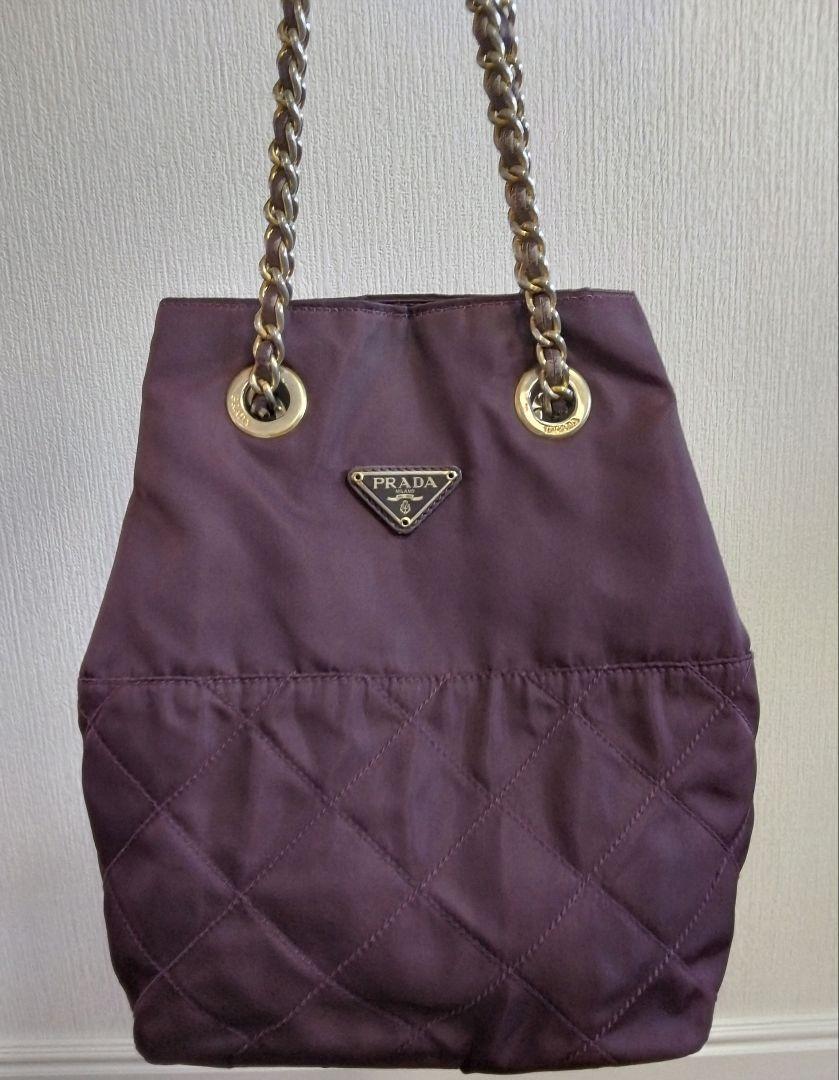 Nylon Shoulder Bag Prada Nylon Purple Prada Purple Shoulder Bag
