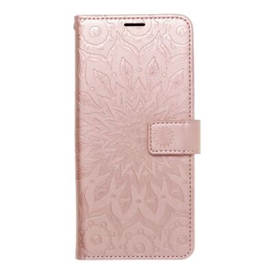 Apple iPhone 12 / 12 Pro Handyhülle Schutztasche Case Cover Wallet Mandala Rosa