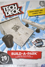 Tech Deck Build-A-Park-Quarterpipe Bench Bin Set-Deluxe Accessories-2018-Sealed