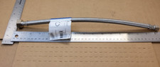 MAINTENANCE WAREHOUSE 16''STAINLESS STEEL FAUCET SUPPLY LINE 3/8 COMP x 1/2 FIP