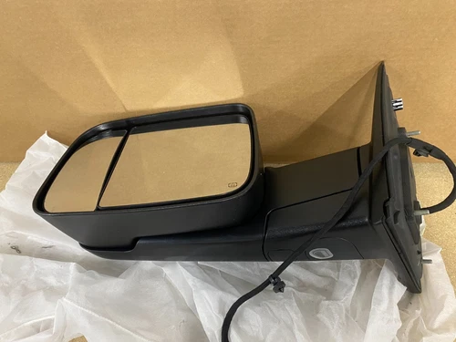 2013-2018 Ram 1500 2500 Left Driver Side Signal Towing Door Mirror OEM