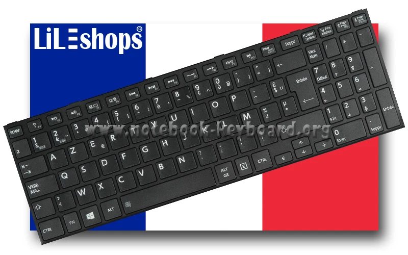 Clavier Français Original Toshiba Satellite C50D-B-10W C50D-B-112 C50D-B-11E - Photo 1/1