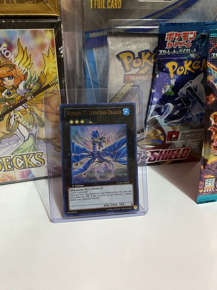 Yugioh - Number 17 Leviathan Dragon - TCG - Konami - Rare - 1st