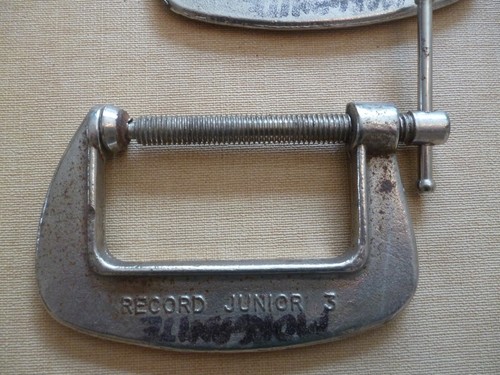 Vintage Pair of Record Junior G Clamp 3" - Made in England - 第 2/9 張圖片
