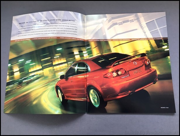 2004 Mazda 6 Mazda6 32-page Original Car Sales Brochure Catalog | eBay