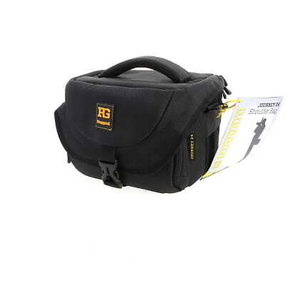 Ruggard Journey 24 DSLR Shoulder Bag, Black, 8.7x6.7x6.7 in.